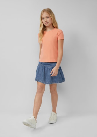 s.Oliver Shirt in Oranje: voorkant