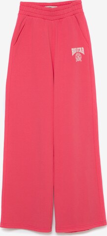 BIG STAR Pants 'LONGENCJA' in Pink: front