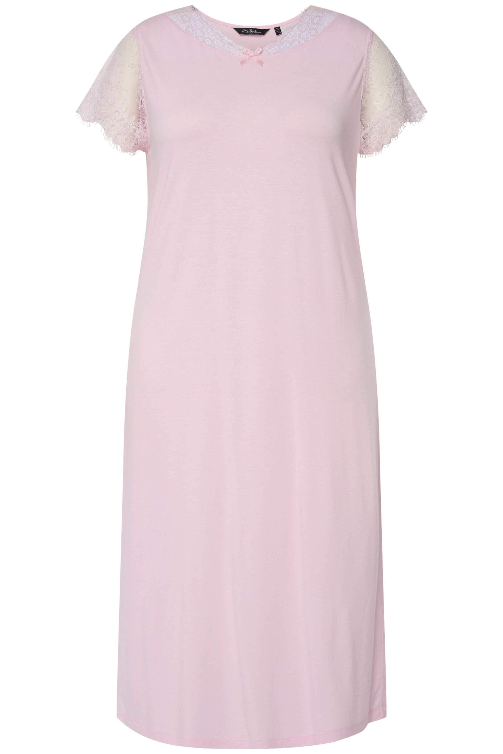Chemise de nuit Ulla Popken en rose : devant
