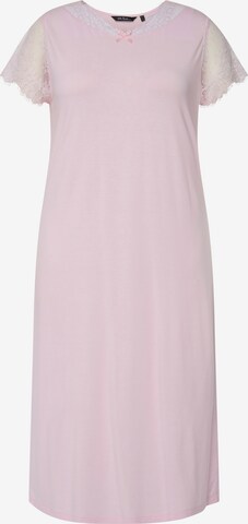 Ulla Popken Nightgown in Pink: front