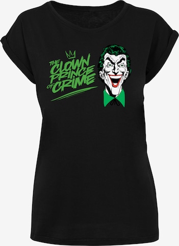 F4NT4STIC T-Shirt 'DC Comis Superhelden Batman Joker The Clown Prince Of Crime' in Schwarz: Vorderseite
