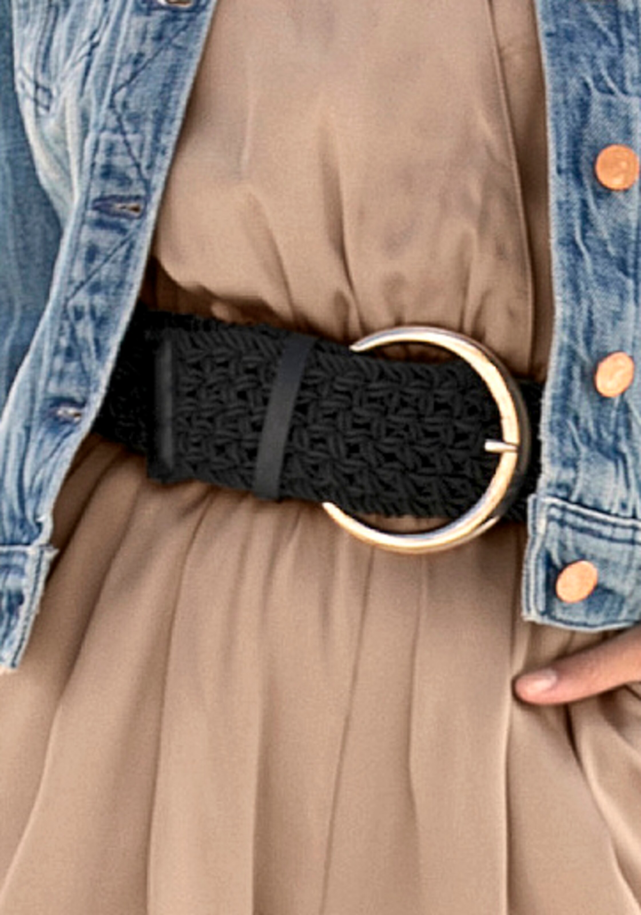 Curea de la LASCANA pe negru