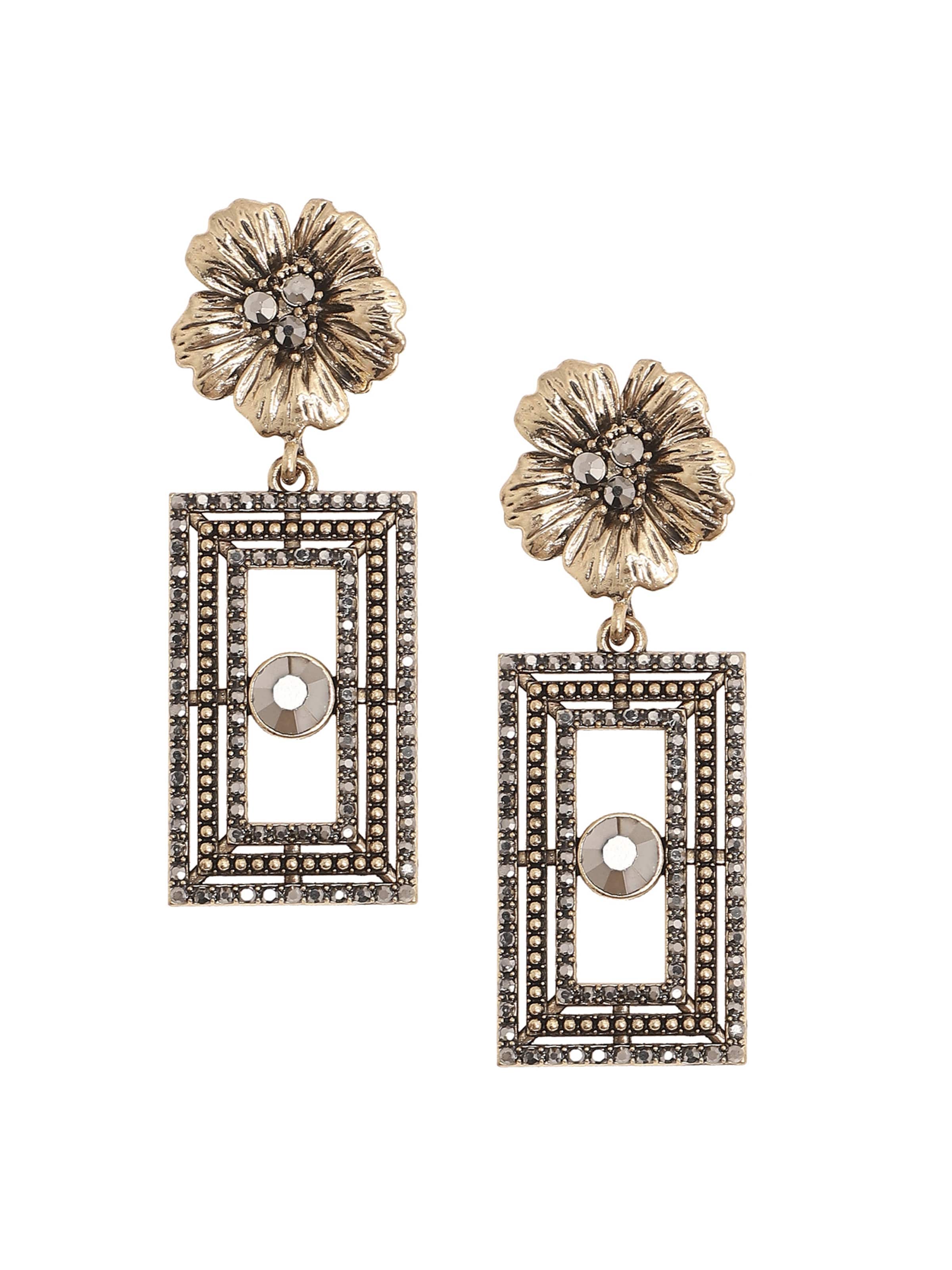 zelts SOHI Auskari 'Kayley': no priekšpuses