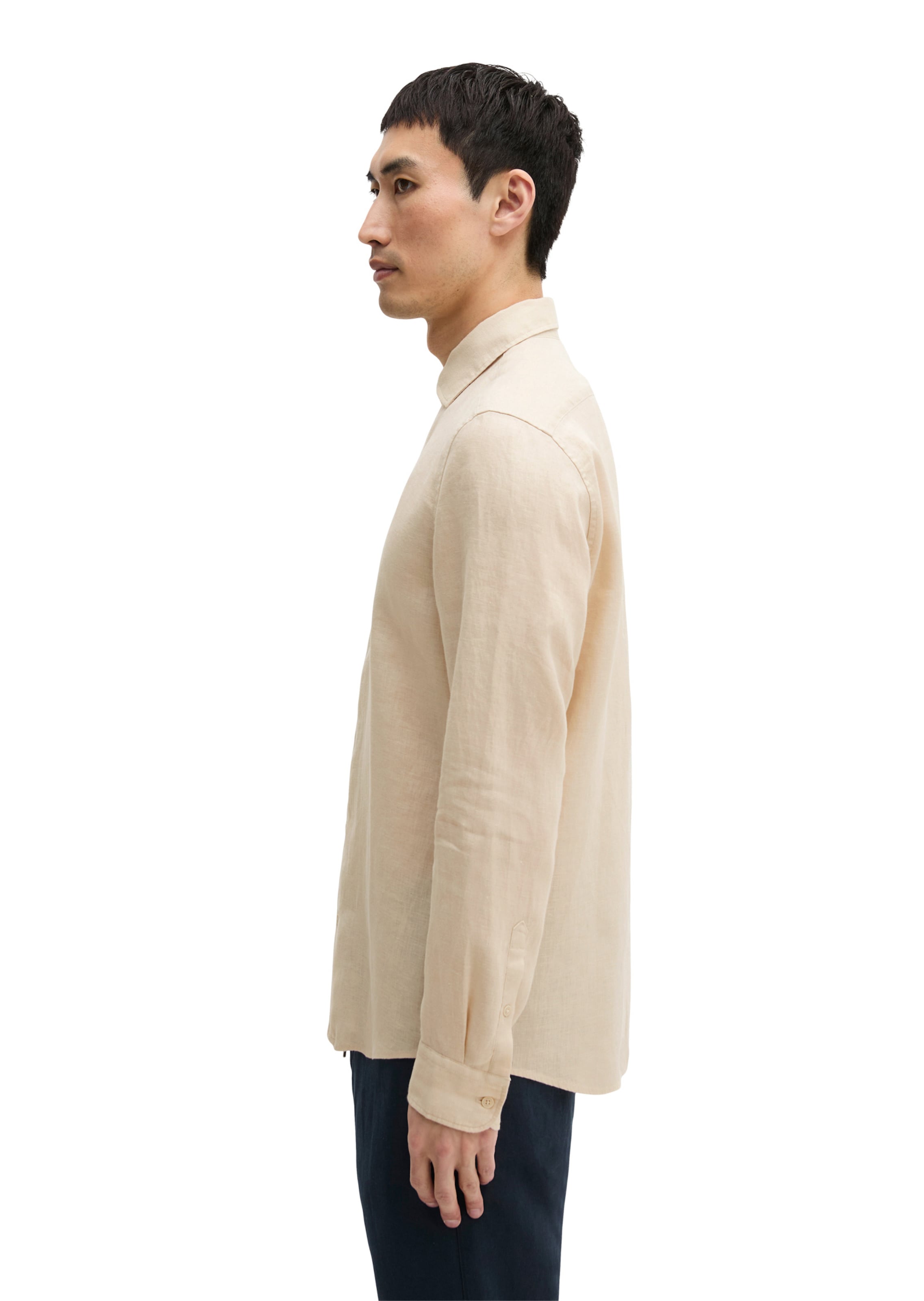 Marc O'Polo Regular fit Button Up Shirt in Beige
