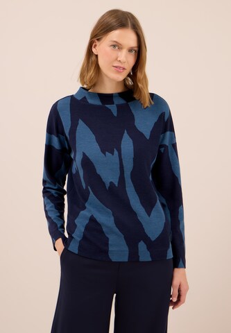 CECIL Shirt 'Ottoman' in Blue: front