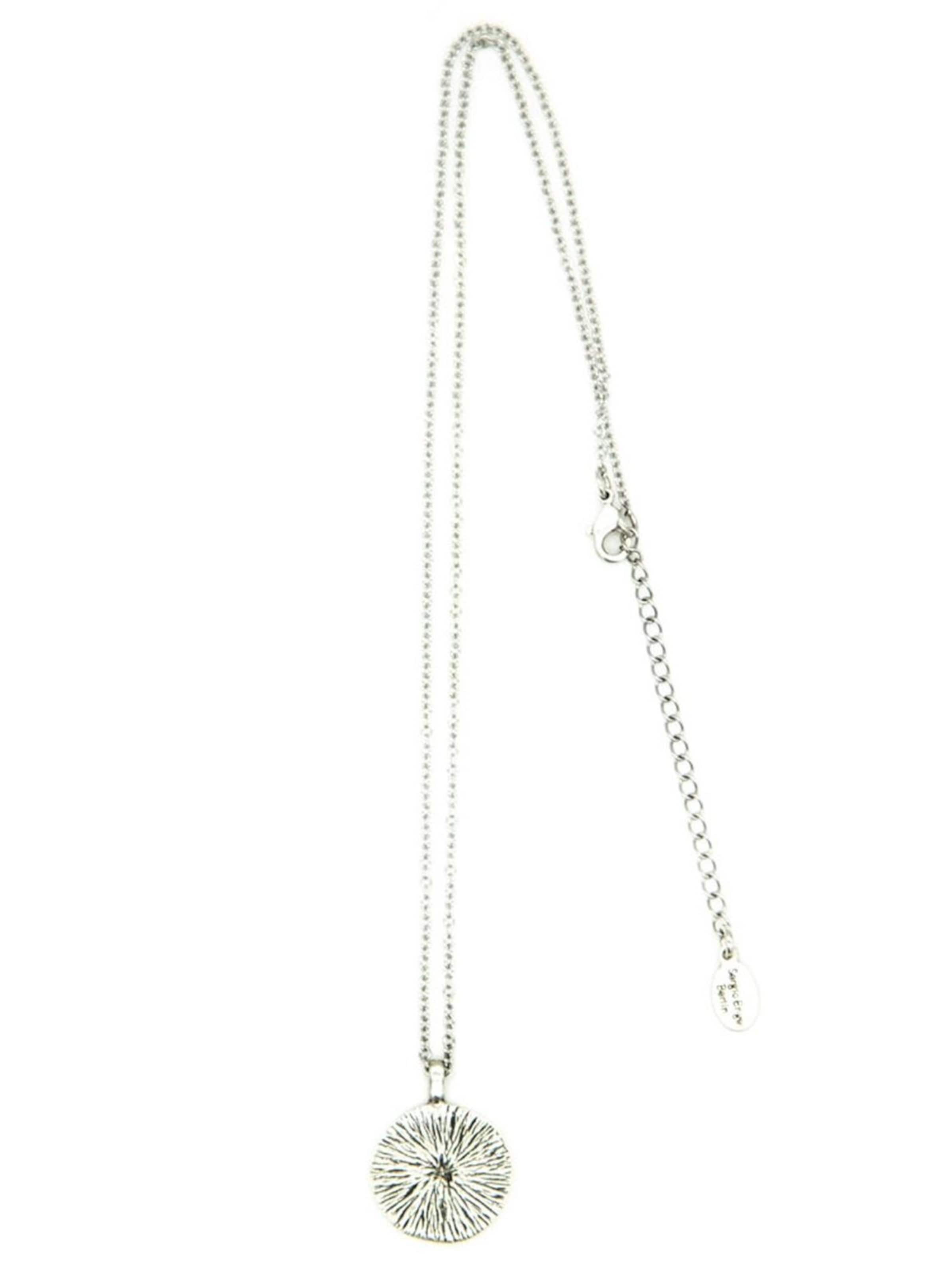 Sergio Engel Necklace 'Shine 02' in Silver: front