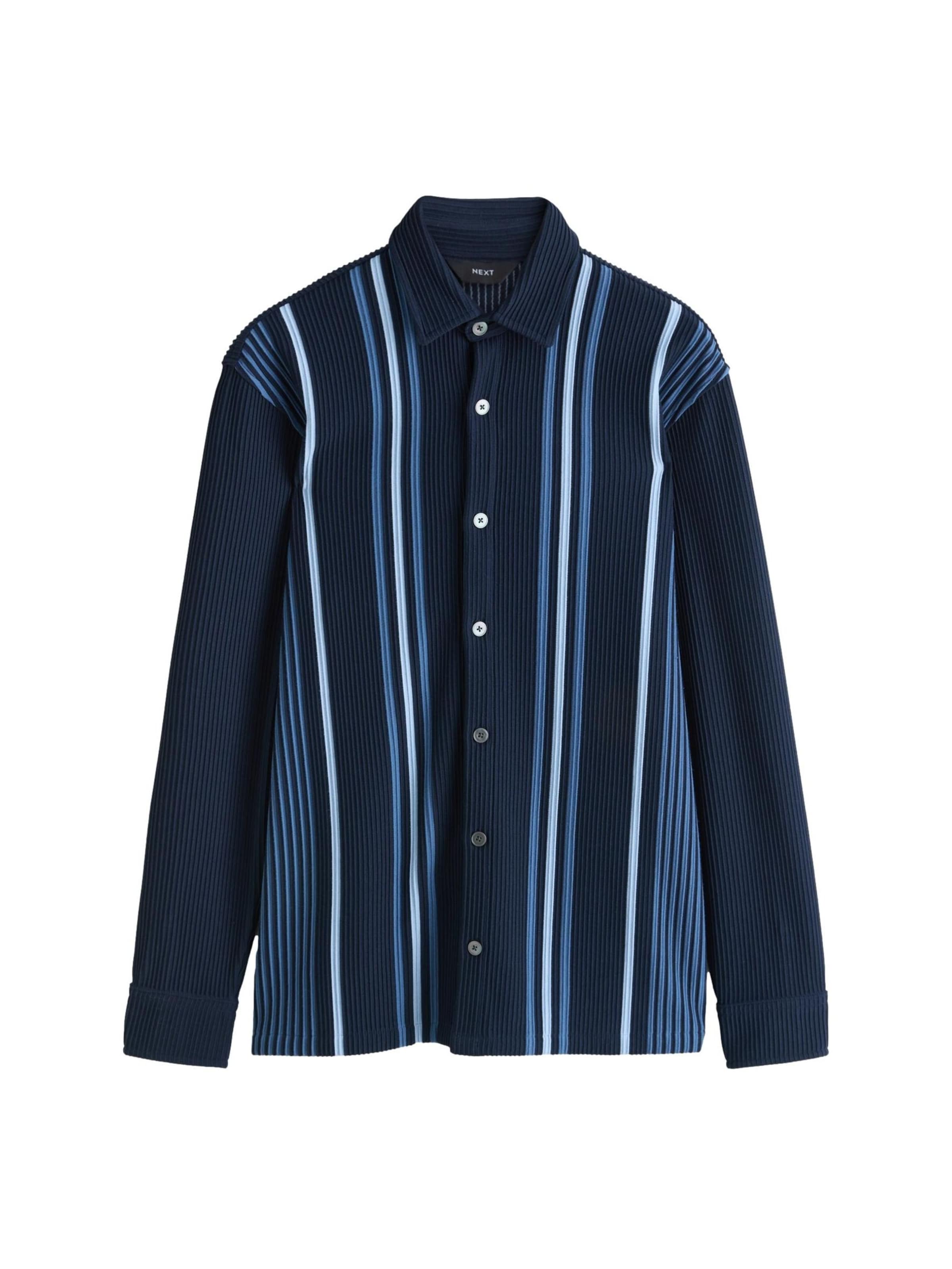 Coupe regular Chemise Next en bleu : devant