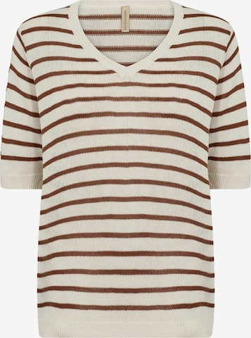 Pull-over 'LUANNA' Soyaconcept en marron : devant