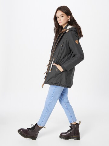 BRAVE SOUL Winter Parka 'Abby' in Grey