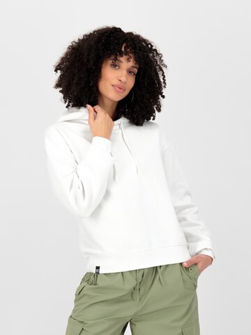 Sweat-shirt 'Thanee' Alife and Kickin en blanc : devant