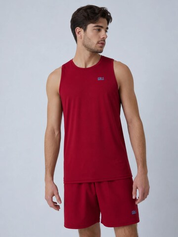 SPORTKIND Funktionsshirt 'Crew Neck'‌‌‌ in Rot: Vorderseite
