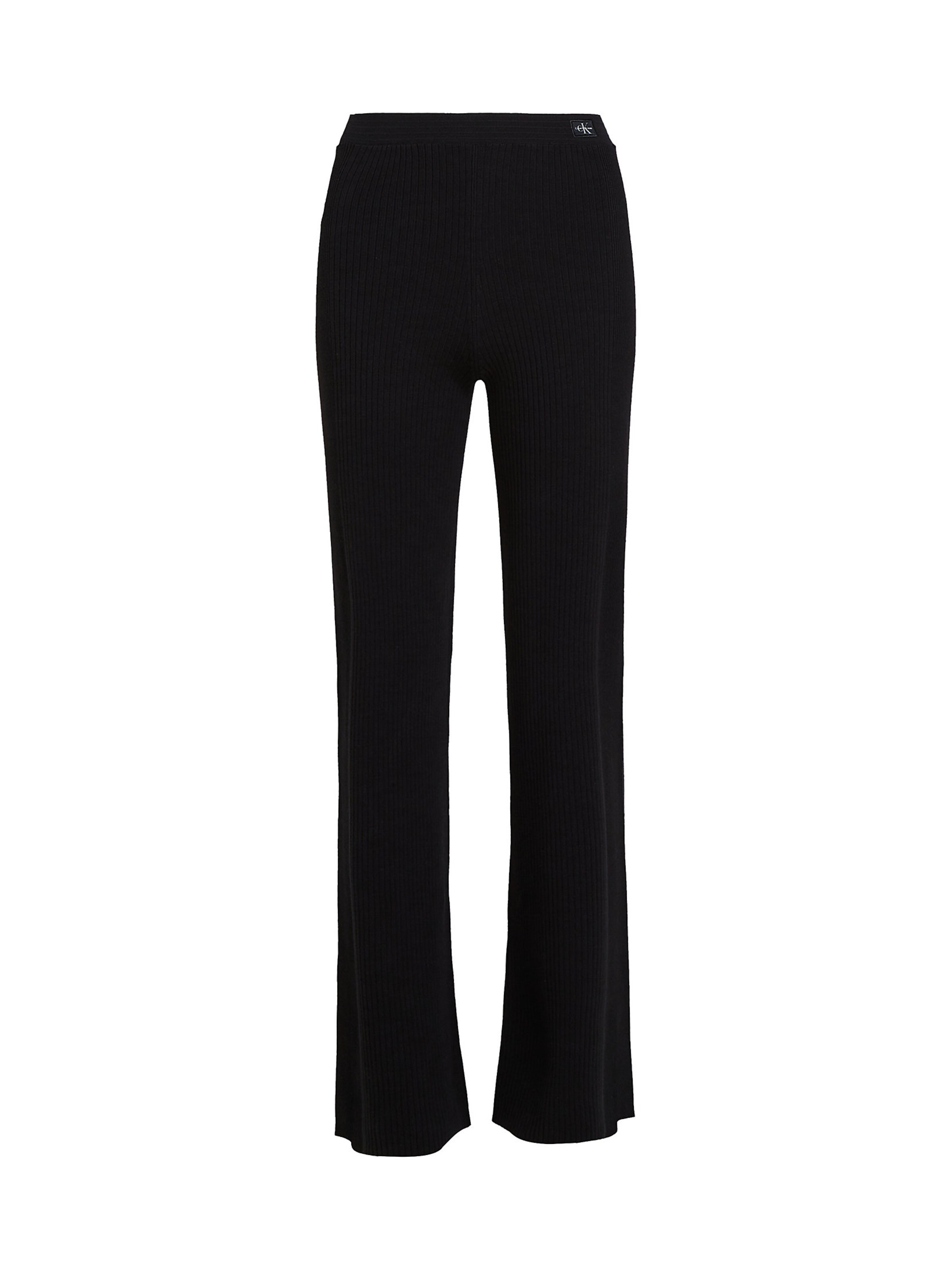 Calvin Klein Jeans Regular Broek in Zwart: voorkant