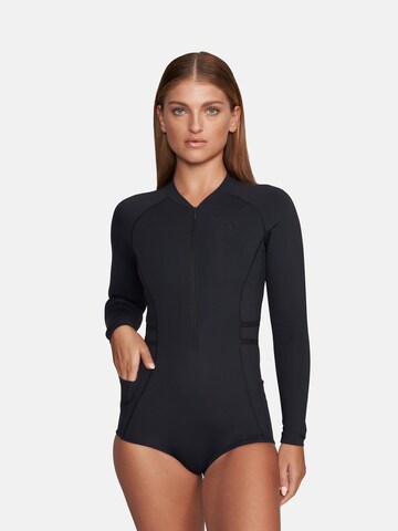 GOLD´S GYM APPAREL Athletic Bodysuit 'Faye' in Black: front