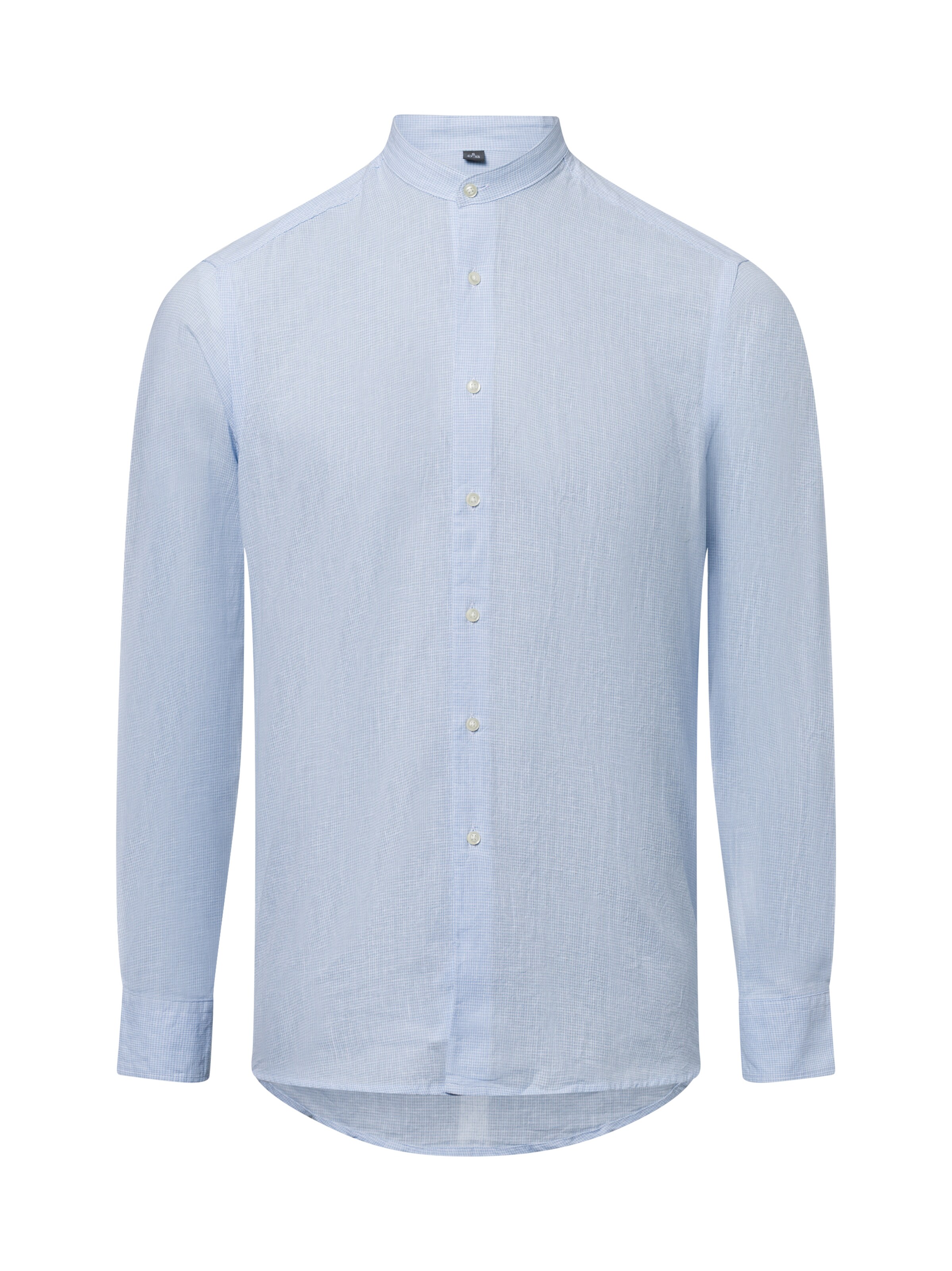 Nils Sundström Regular fit Button Up Shirt in Blue: front