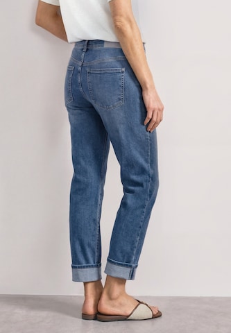 STREET ONE regular Jeans 'Amalia' i blå