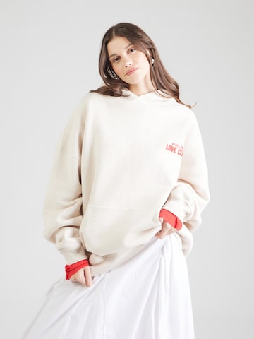 Karo KauerSweater majica 'Love Club' - bež boja
