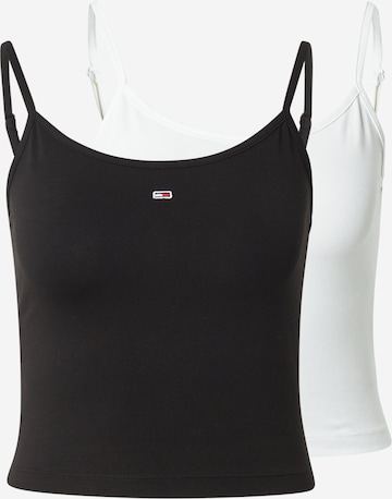 Top di Tommy Jeans in blu: frontale