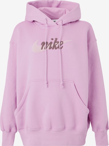 Bluză de molton 'PHNX FLC' de la Nike Sportswear pe roz: față