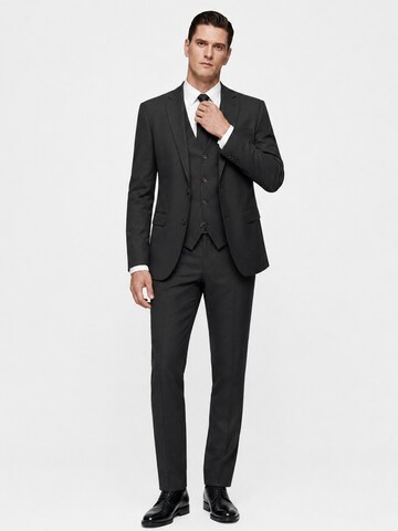 ALLTHEMEN Tapered Suit 'Zweiklang' in Black