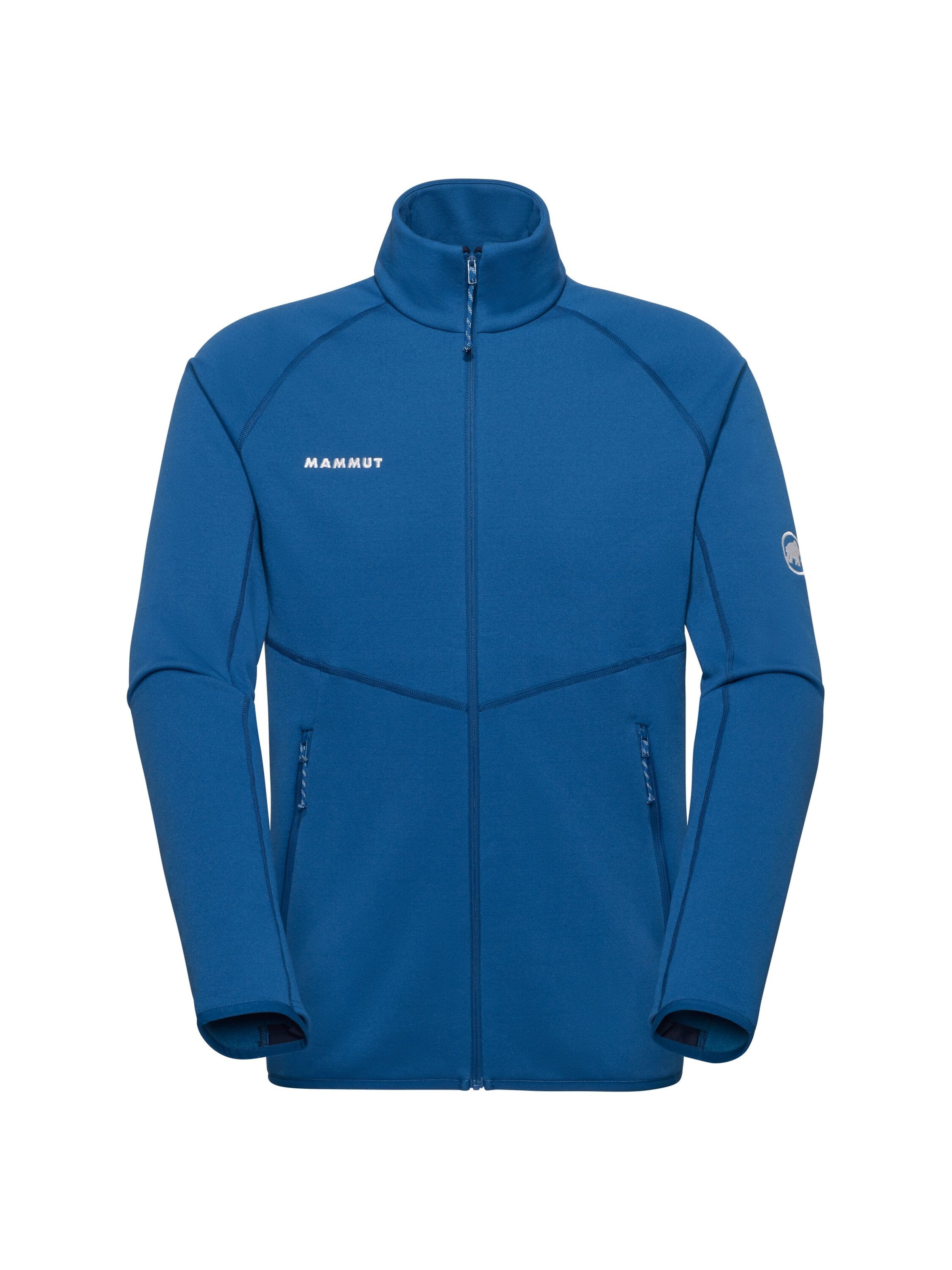 MAMMUT Athletic Fleece Jacket 'Acobcagua' in Blue: front