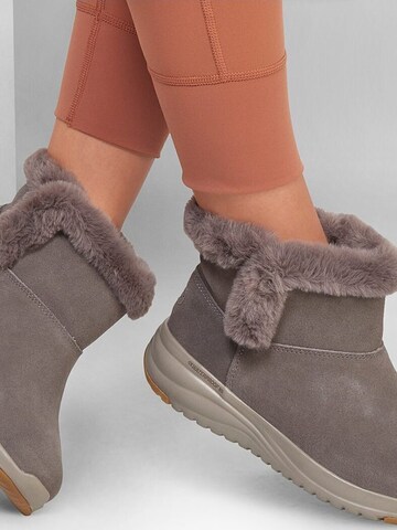 SKECHERS - Botas 'On the go Stellar - Cozy Step' en gris: frente