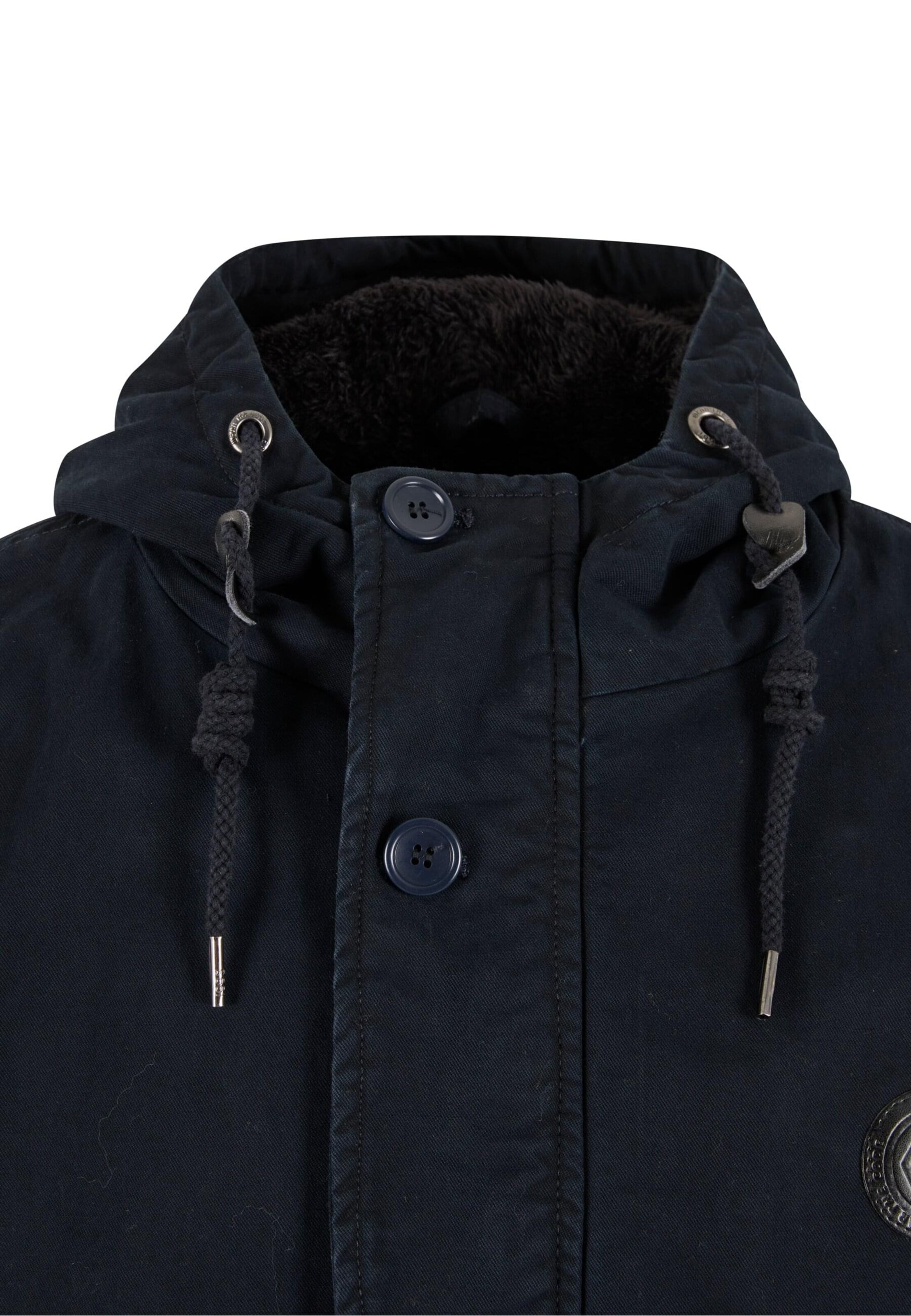 Parka mi-saison 'Idahoe' INDICODE JEANS en bleu