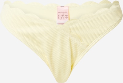 Pantaloncini per bikini Hunkemöller di colore giallo chiaro, Visualizzazione prodotti