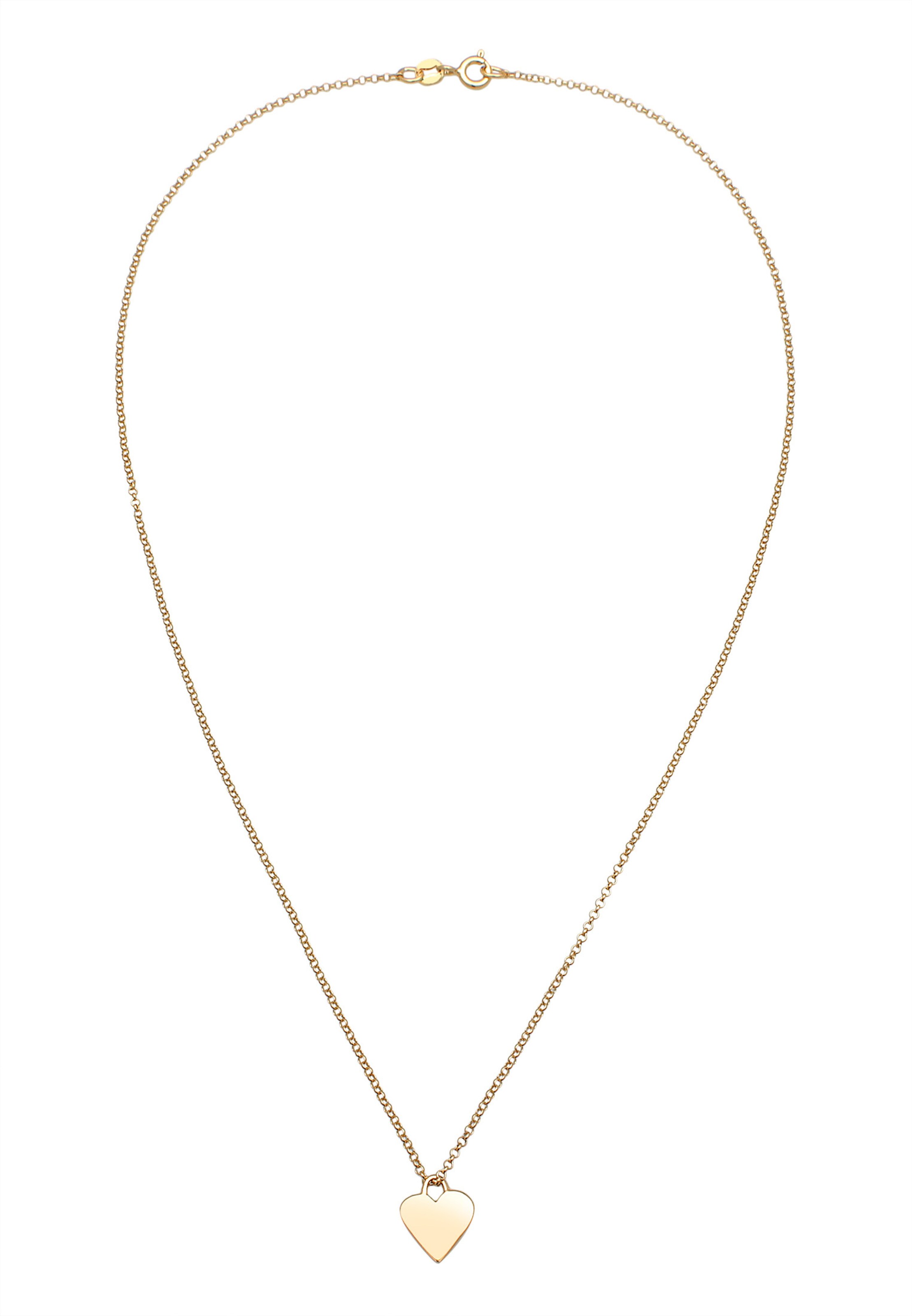 Chaîne ELLI en or : devant