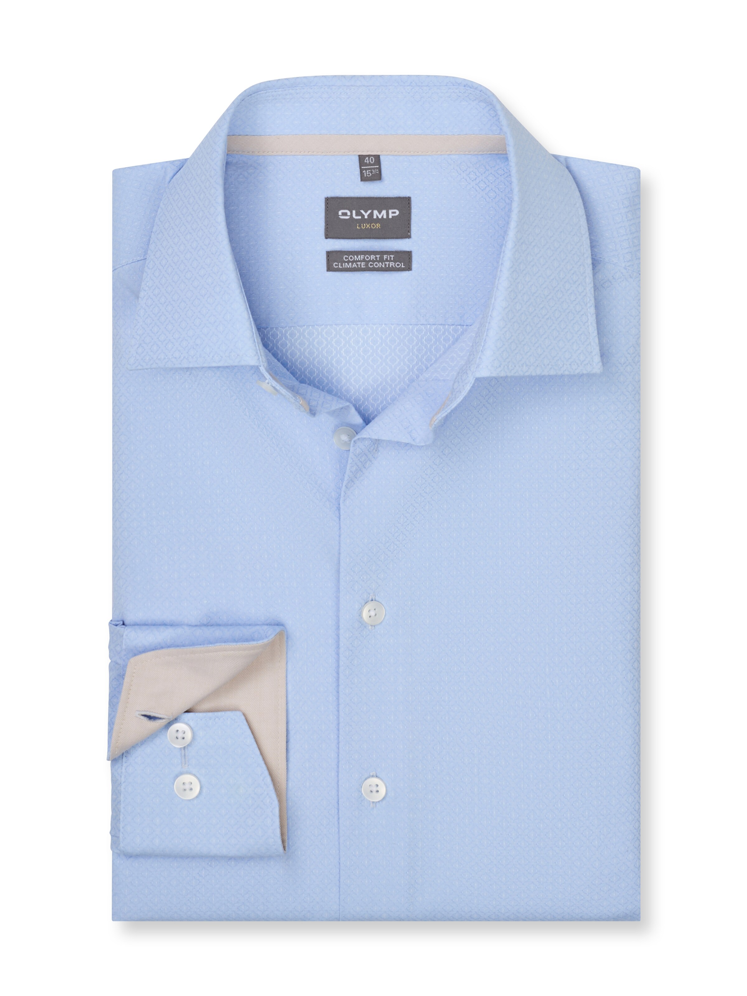 OLYMP Comfort Fit Hemd in Blau