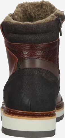 BULLBOXER Lace-Up Boots in Brown