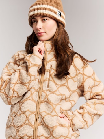 PROTEST Fleece jas 'PRTWiba' in Wit