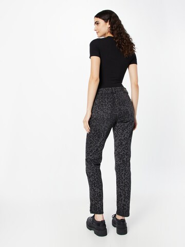 MAC Slim fit Pants 'MELANIE' in Grey