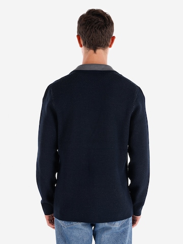 Colin's Knit cardigan in Blue