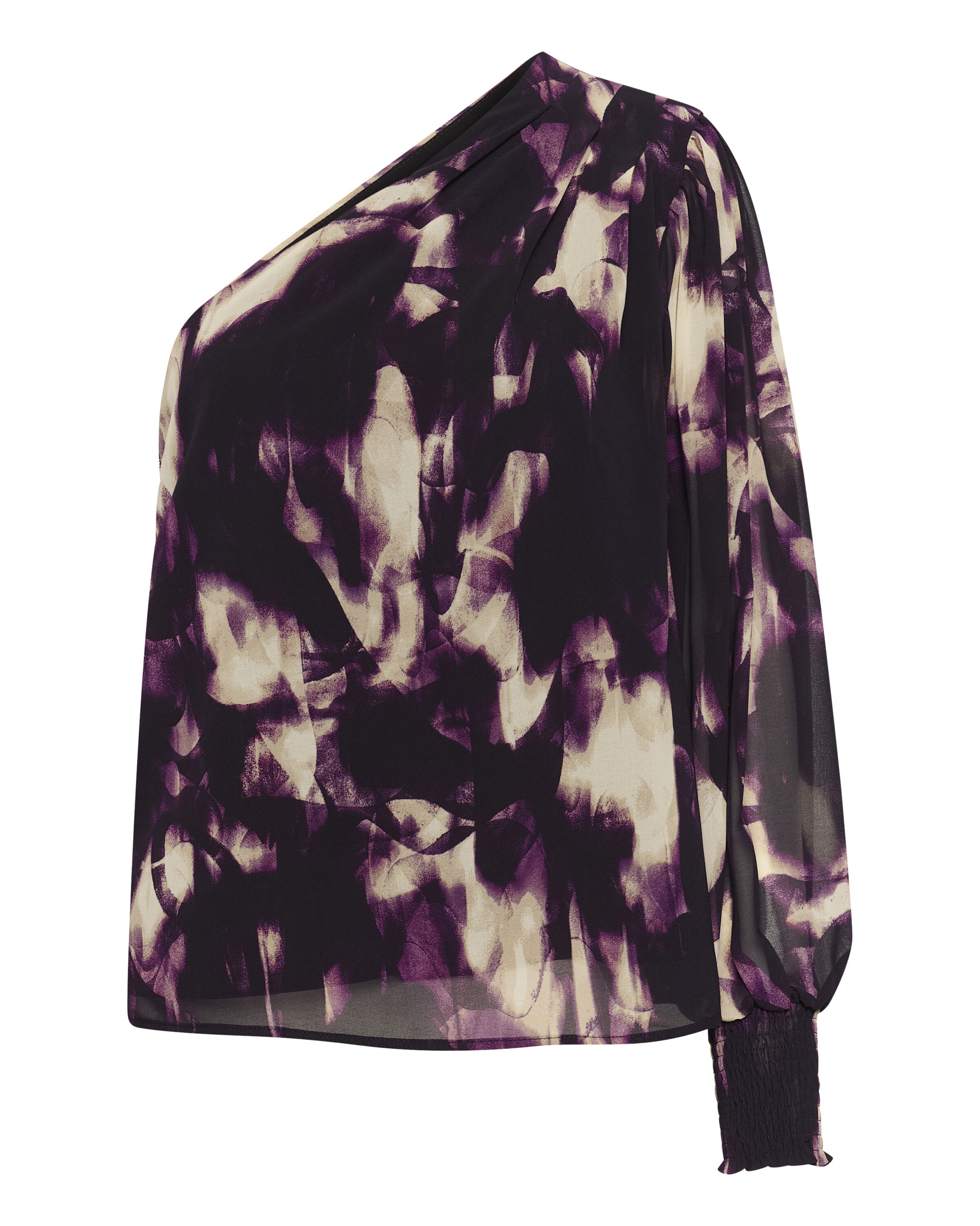 Chemisier 'Aska' Kaffe en violet : devant