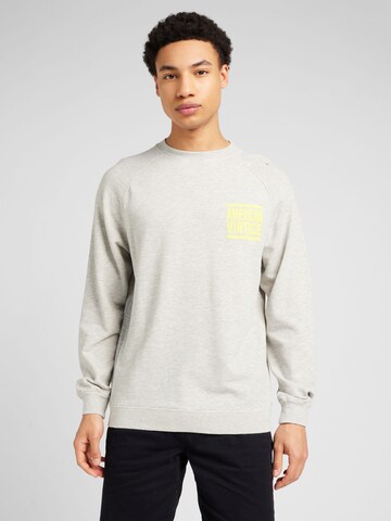 Sweat-shirt AMERICAN VINTAGE en gris : devant