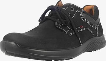 JOMOS Lace-Up Shoes in Black: front