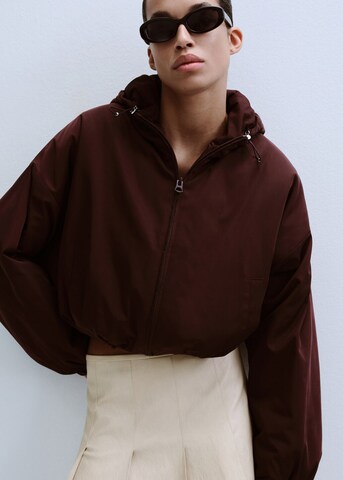 MANGO Skirt 'Sia' in Beige