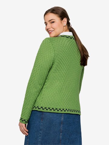 SHEEGO Knitted Janker in Green