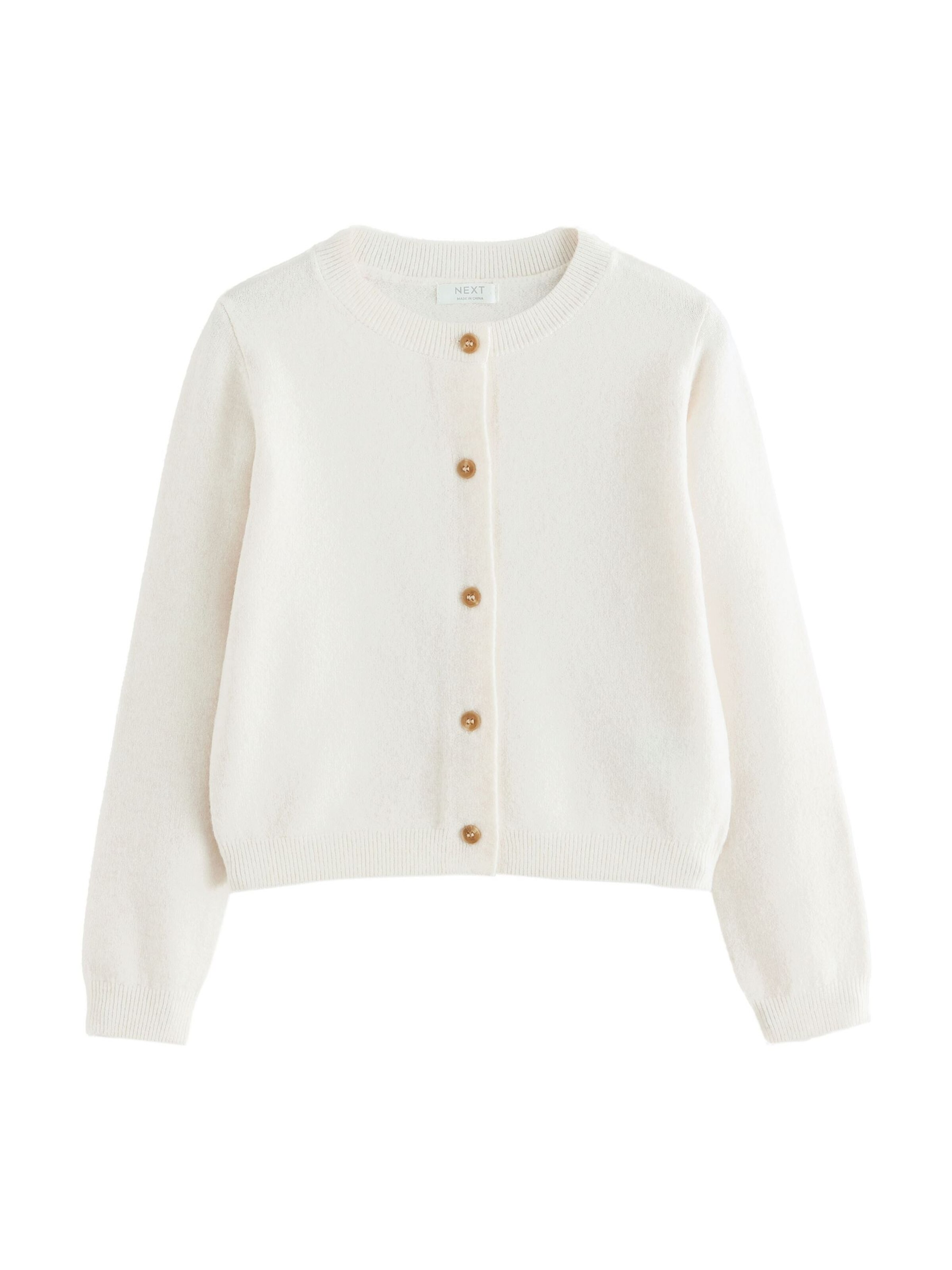 Next Gebreid vest in Beige: voorkant