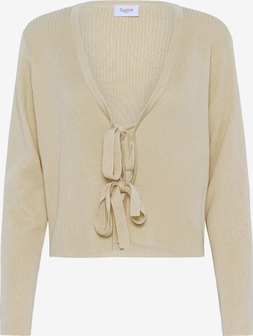 Cardigan 'Dagny' SAINT TROPEZ en beige : devant