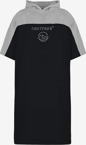 Peignoires de bain de sport 'Kuta' normani en noir : devant