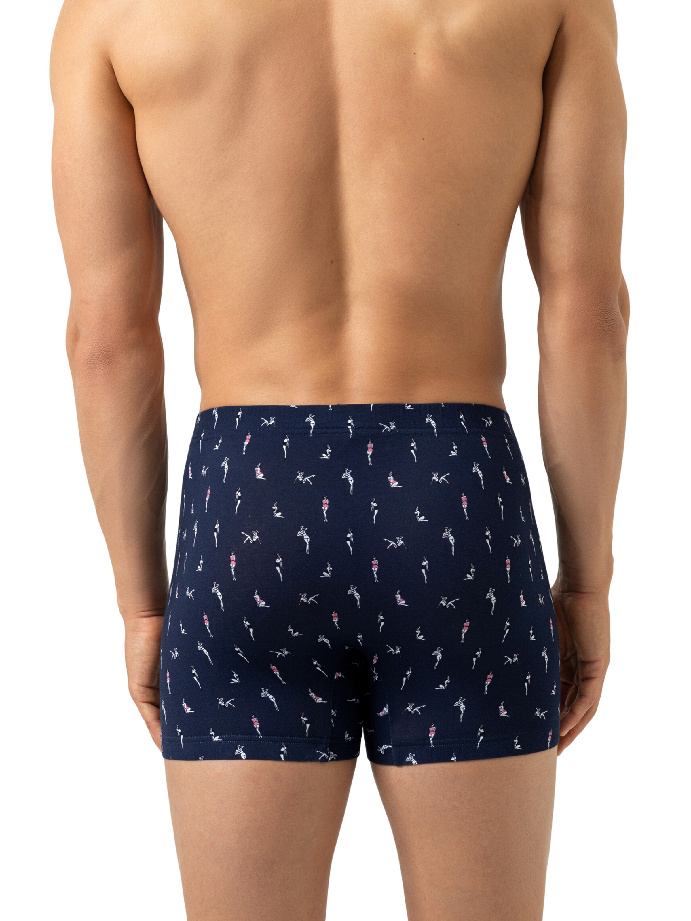 Mey Boxershorts 'Pin Up Doll' in Blauw