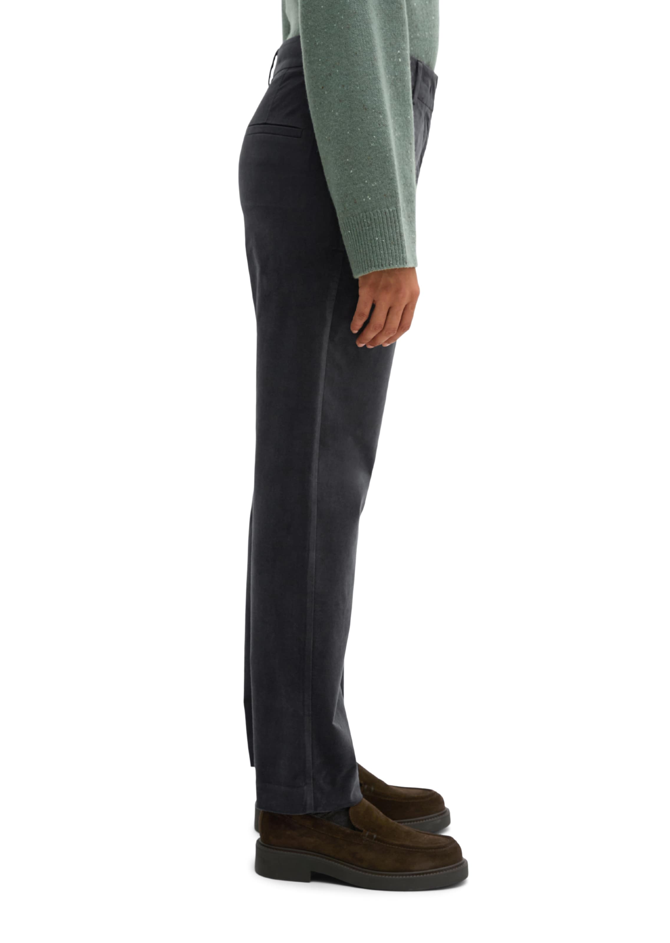 Marc O'Polo Tapered Hose in Grau: Seite