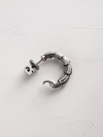 REYTEL Earring 'SCORPIO' in Silver: front