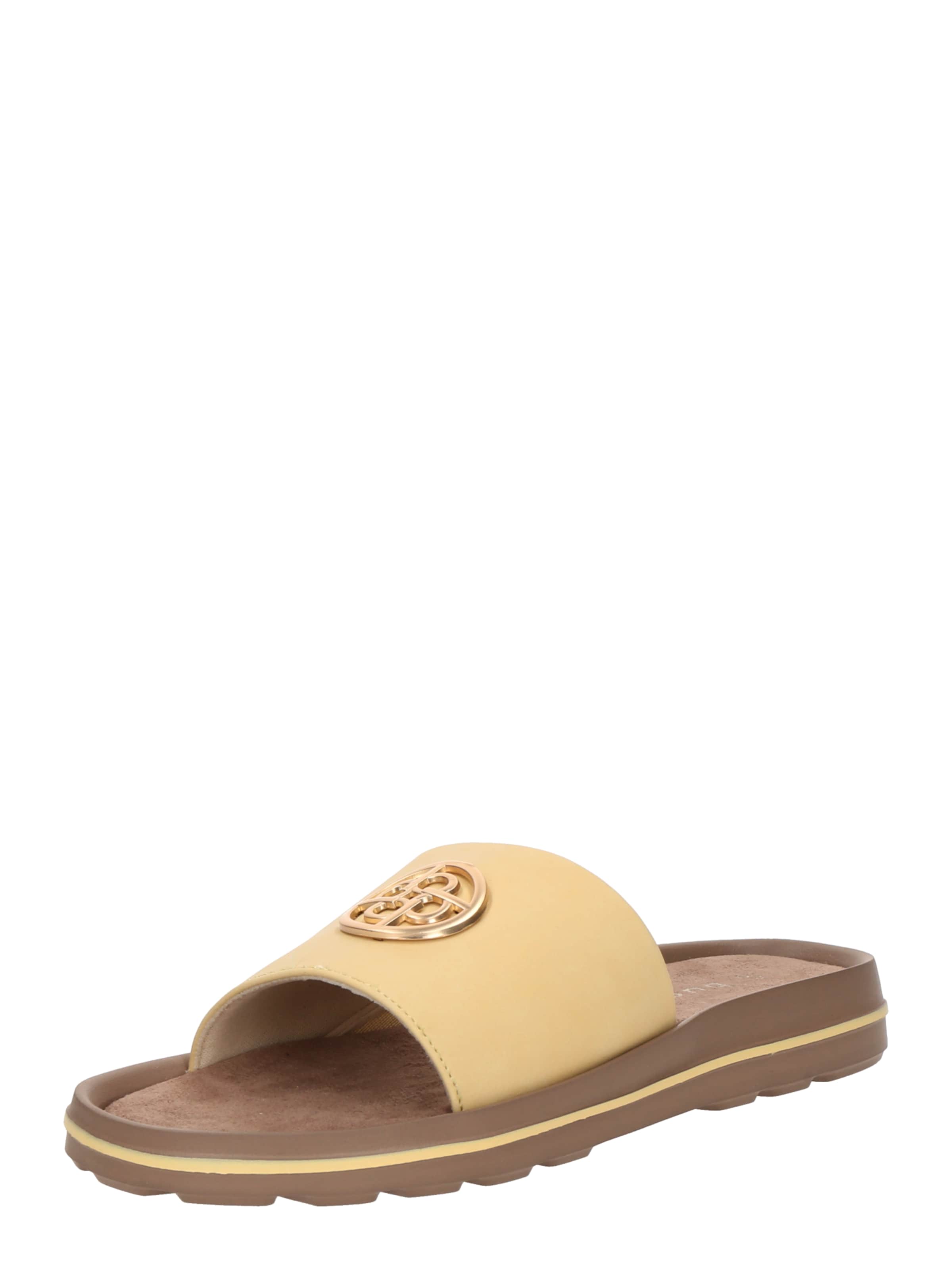 bugatti Papucs 'AQX' - sárga: elől