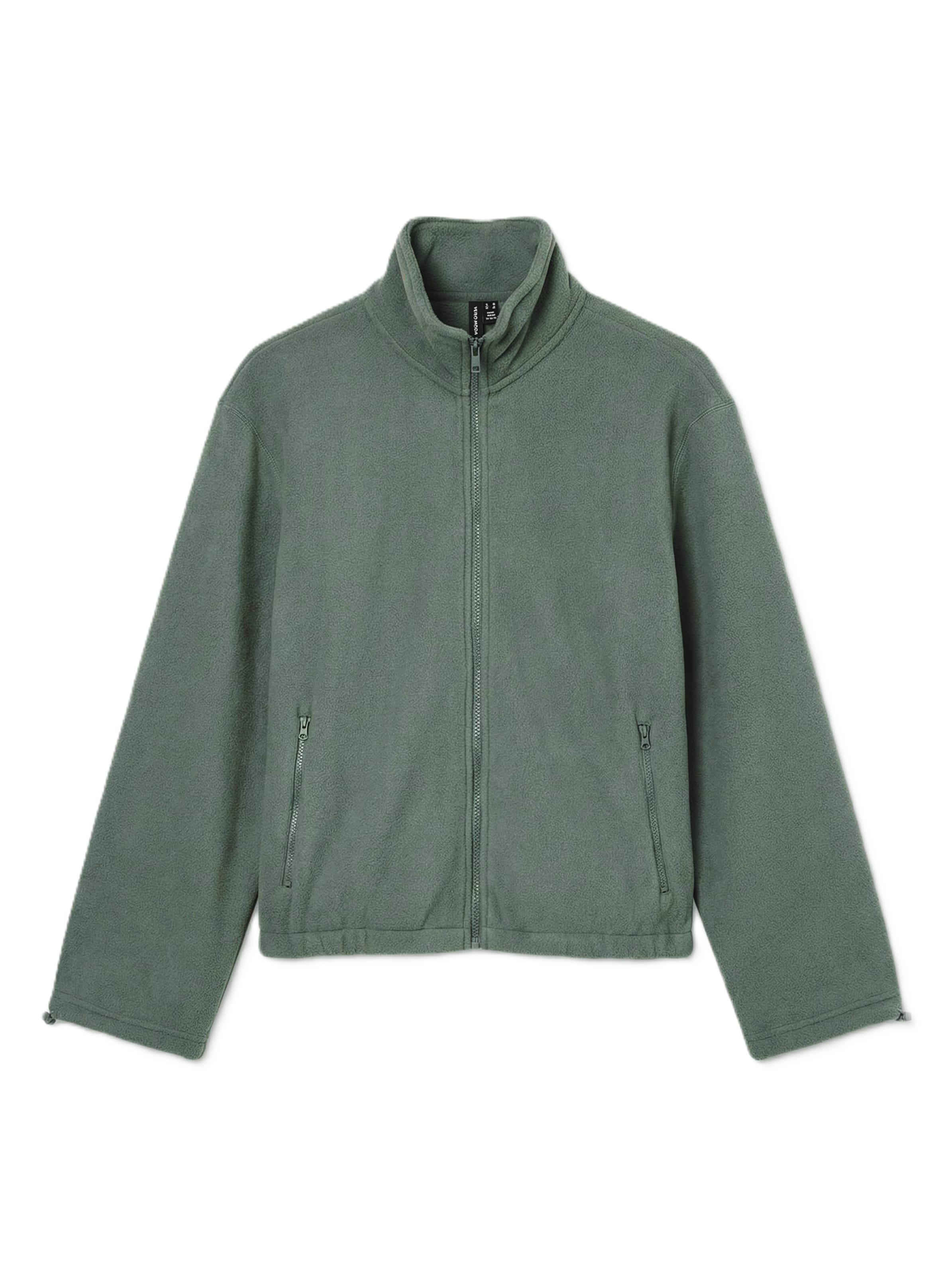 žalia VERO MODA Flisinis džemperis 'VMJannie': priekis