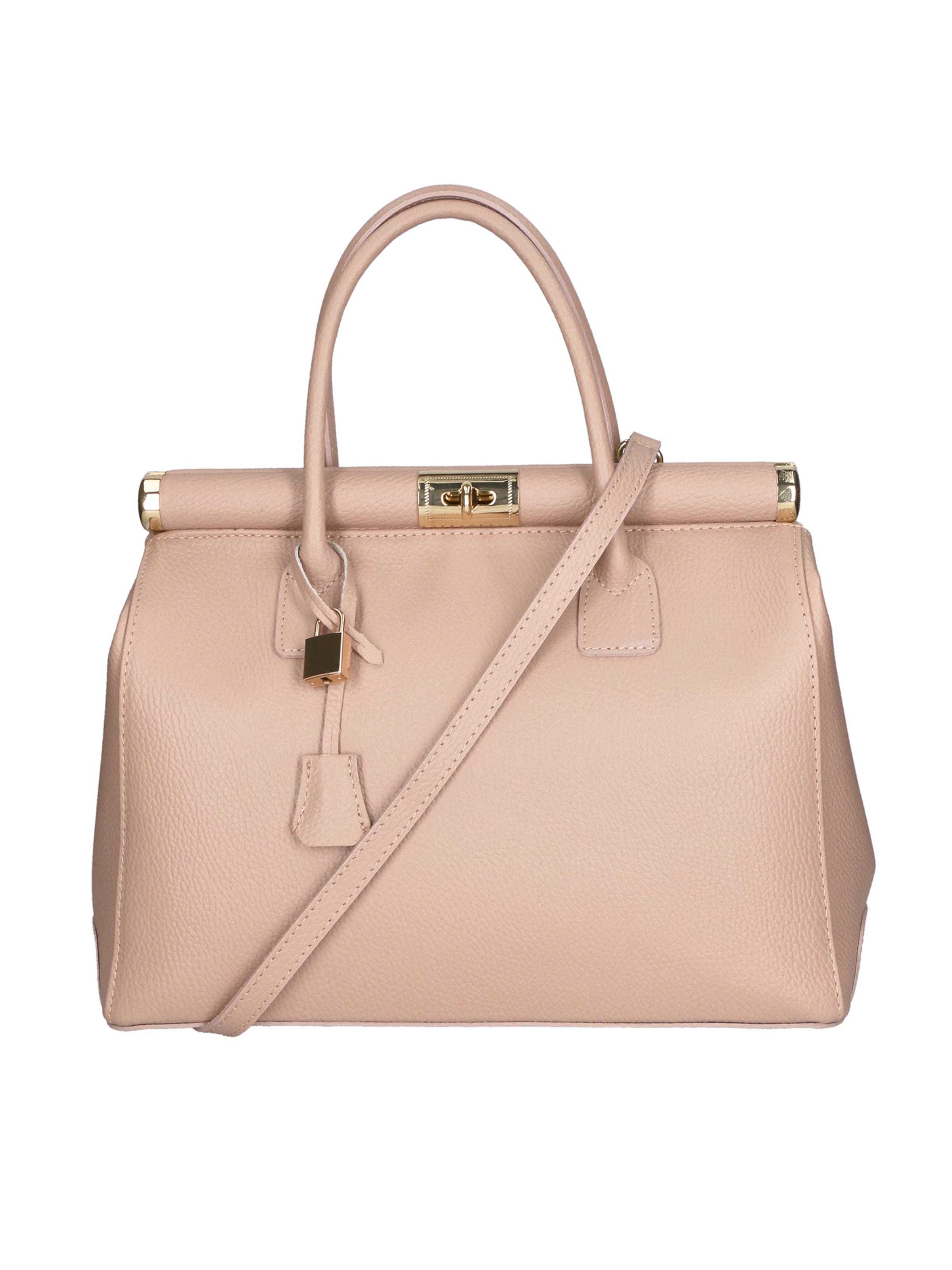 Gave Lux Handbag in Pink: front