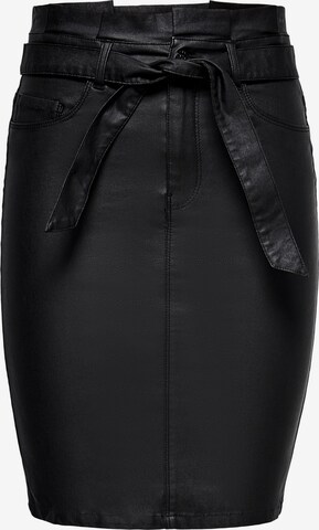 Only Petite Skirt 'Hush' in Black: front