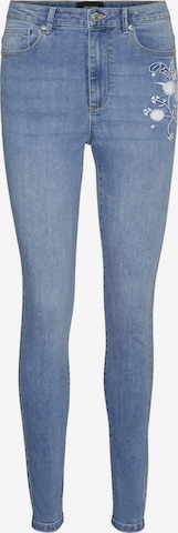 Skinny Jean 'Sophia' VERO MODA en bleu : devant