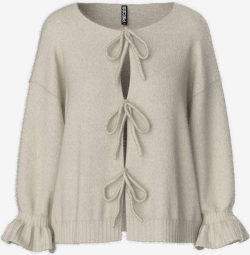 PIECES - Cárdigan 'PCJIMMA' en gris: frente